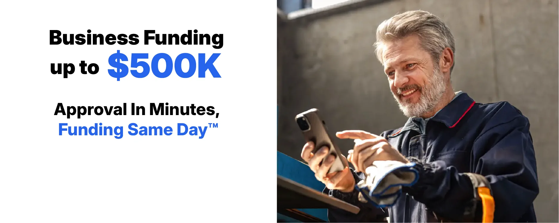 Business funding up to $500K. Approval in minutes, funding same day. Cardiff.