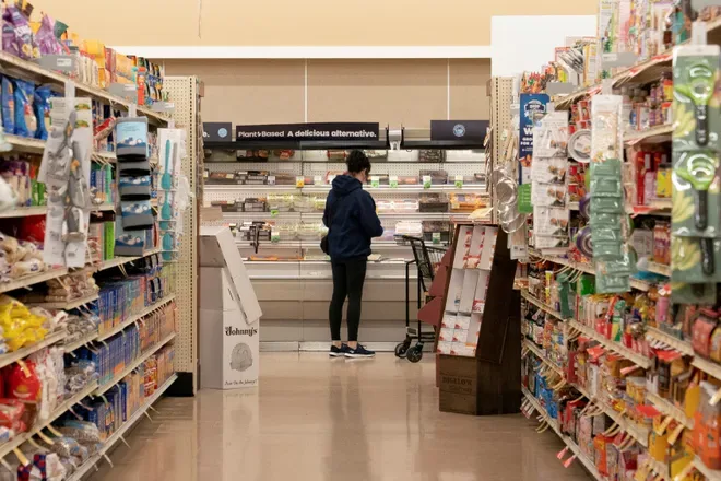 Grocery prices are up even though US inflation held steady in December